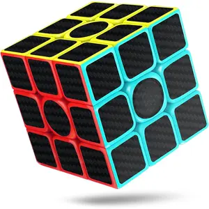 Original Speed Cube 3x3x3, Fast Magic Cube for Kids, Smooth Carbon Fiber Cubes, Puzzle Toys
