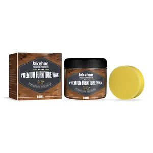 Jakehoe Beeswax, Wood Floor Mahogany Furniture Scratches Cleaning Care Polishing Brightening Maintenance Care Wax