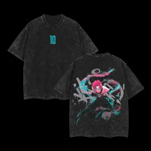 [COLLECTION] Blue Lock Anime Shirt Featuring Shidou, Nagi, Isagi, Sae ITOSHI, Bachira, and Baro – Vintage Washed Oversized Heavyweight Cotton Tee with Bold Graphics, Perfect Gift for Soccer Manga Fans and Streetwear Lovers