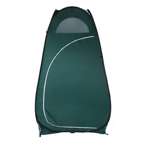 Pop Up Changing Tent, 3.3 x 3.3 x 6.2ft, Camping Shower Tent for Portable Toilet Stall or Dressing Room with Carry Bag for Camping, Beach, or Tailgate, Polyester