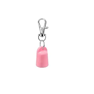 Lipstick Cap Keychain Lip Balm Cover Bottle, Small Portable Design, Essential Accessory for On-The-Go Use, Perfect Gift Idea, Convenience, Compact