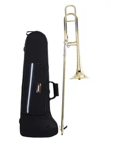 DTB-280 Tenor Trombone, Bb/F, Large Bore and Bell, with Mouthpiece and Case