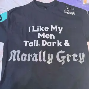 Batbratz I Like My Men Tall Dark & Morally Grey T-Shirt for Women