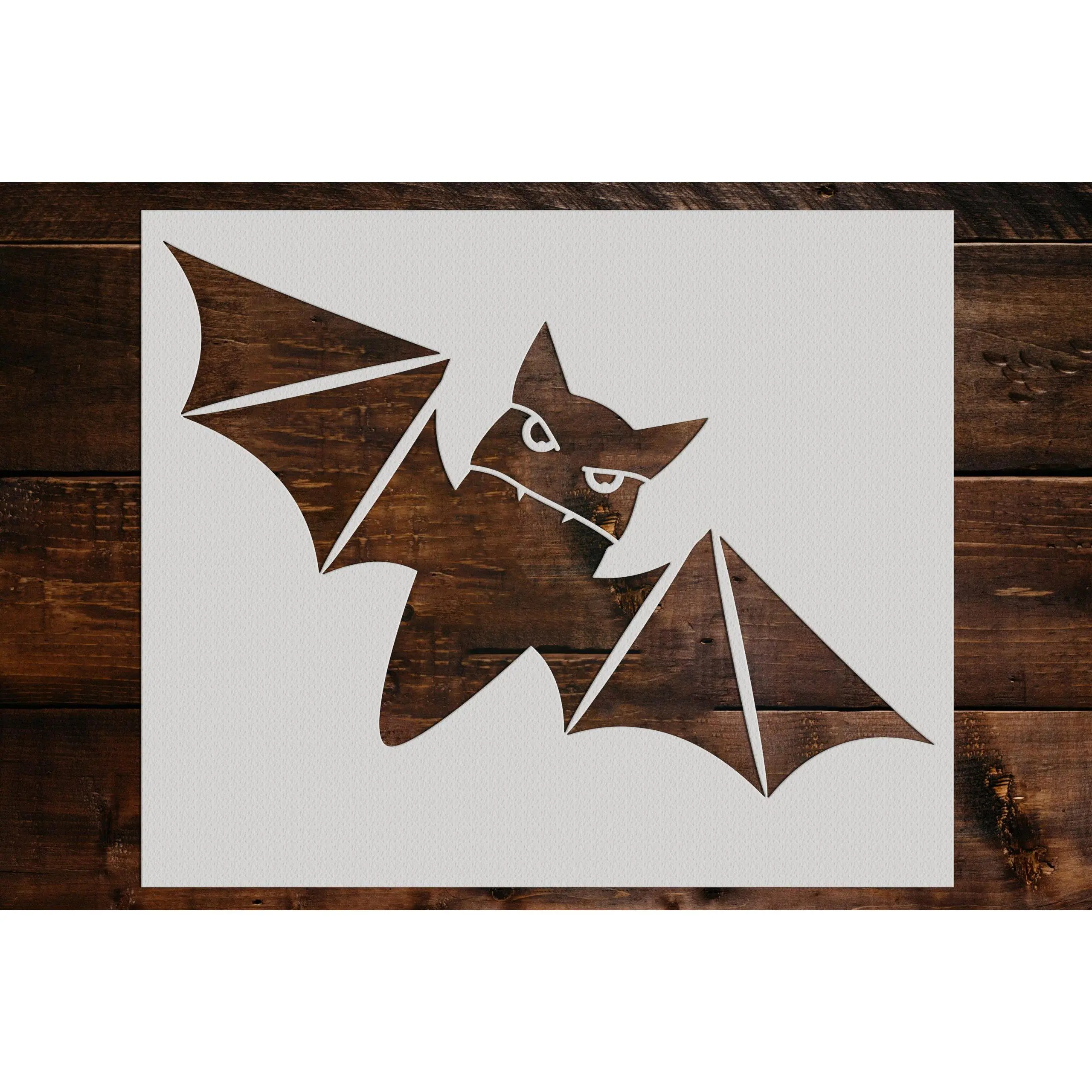 Bat Stencil - Art and Wall Stencil