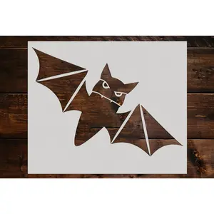 Bat Stencil - Art and Wall Stencil