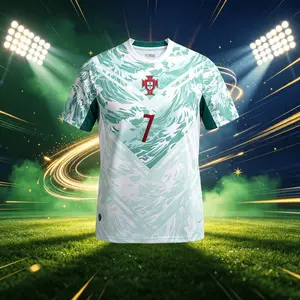 2026 Portugal 7# Cristiano Ronaldo Short And Long Sleeve Soccer Jersey Fans Version Breathable