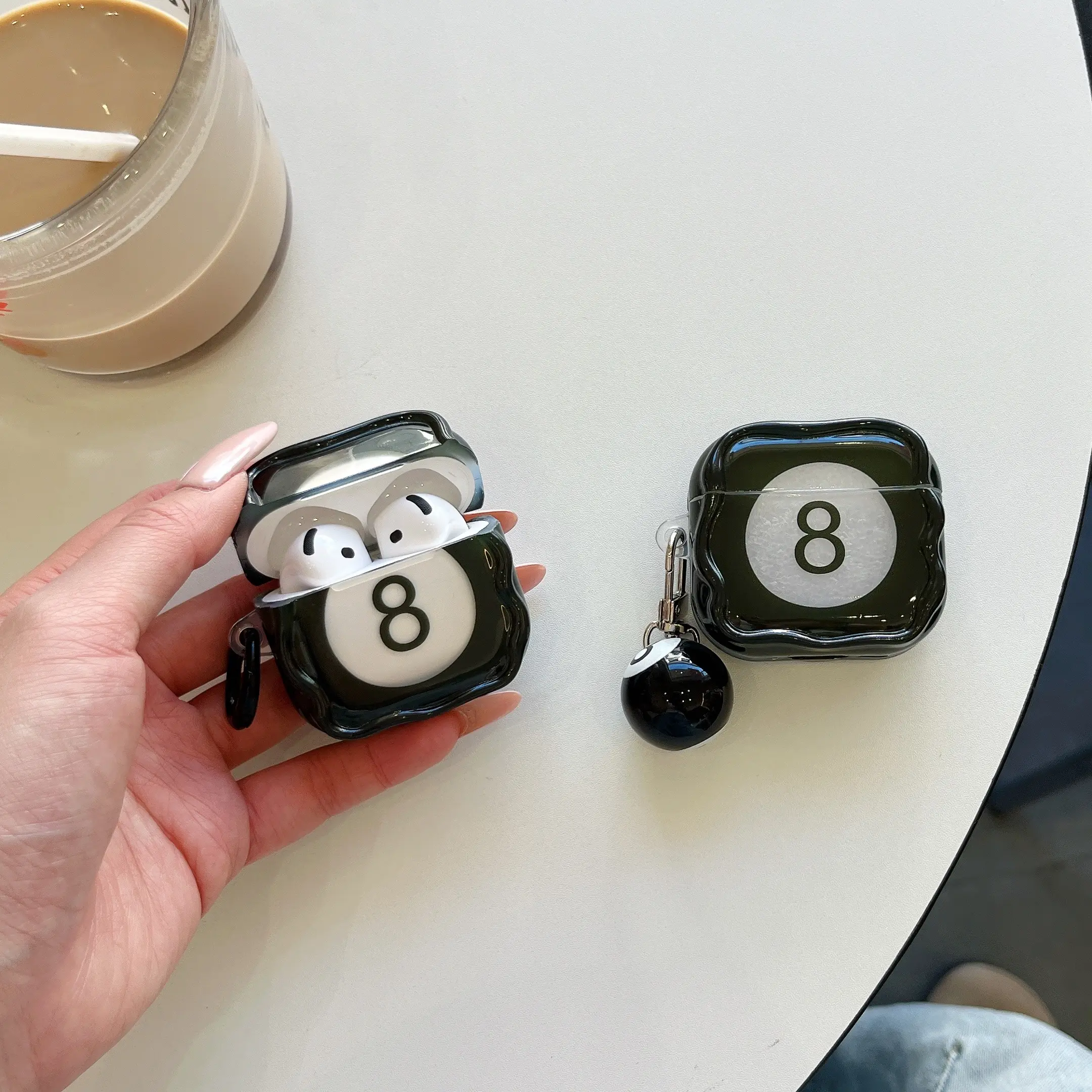 Creative 3D Cute AirPods Case Compatible with Apple AirPods 4, AirPods Pro 3, Second Generation AirPods 1/2/3, Wireless Bluetooth-compatible Earphone Protective Cover