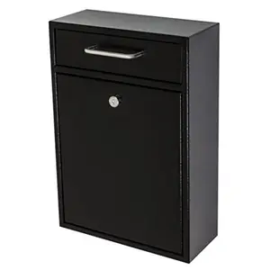 Epoch Design Locking Security Drop Box - Black
