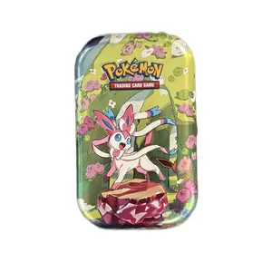 Pokémon Tin NO PACKS Only tin, card, coin.