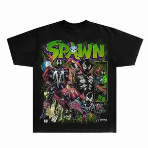 SPAWN VINTAGE MOVIE GRAPHIC TEE S-5XL RETRO UNISEX SHORT SLEEVE SHIRT