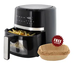 MegaChef 4 Quart Electric Air Fryer with Window