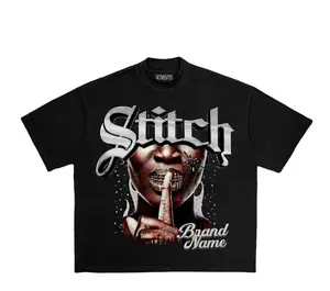 Stich T-shirt Graphic Cotton T-shirt Tops 2025 T shirt Casual Cotton Crewneck summer