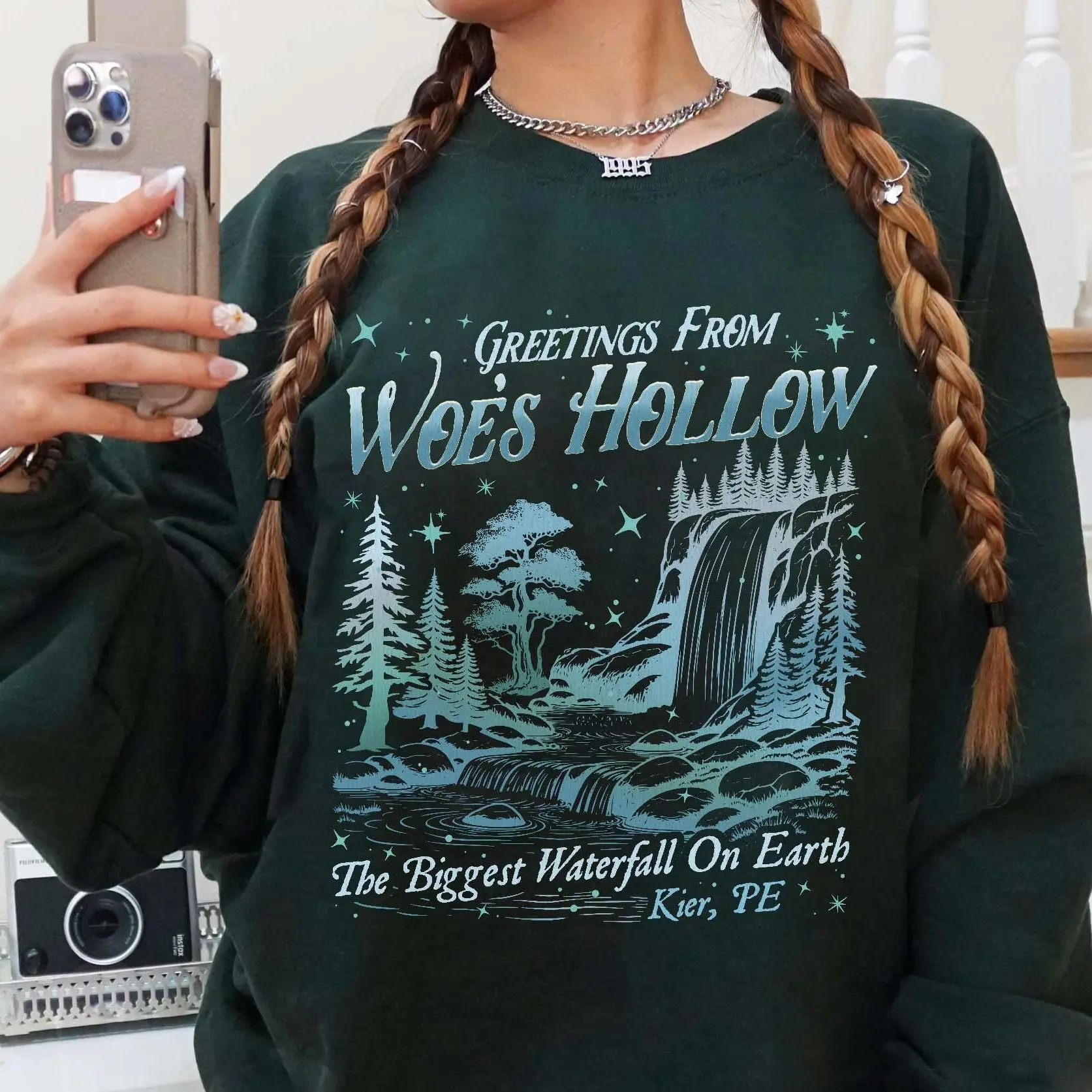 Greeting from Woe’s Hollow Sweatshirt, Lumon Industries Tee, Severance Macrodata Refinement Shirt, Unique MDR Fan Apparel