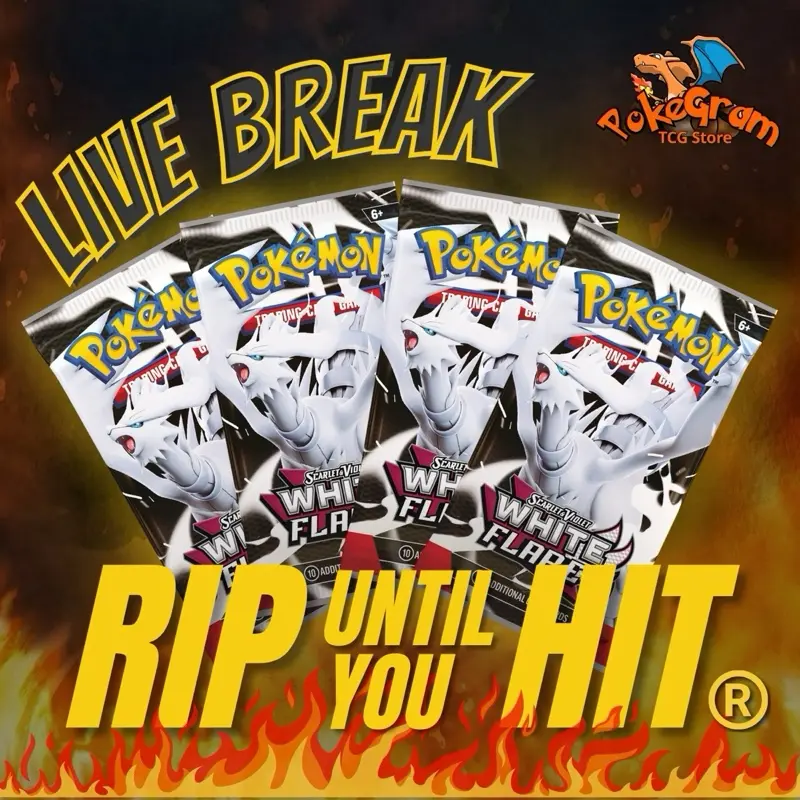 RTYH Pokemon TCG S&V White Flare Rip Until You Hit