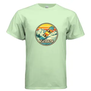 Est. 1979 Vintage Snowboard Retro Ski Mountain Graphic Tee