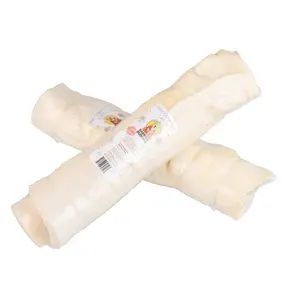 (5 Pack) Beef Cheek Original Rolls Large for Large to XL Dogs / Power Chewers