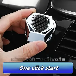 Car Ignition Start Button Protector Cover, Universal Decorative Accessory for Vehicle Interior, Upgrade Your Car's Look, Car Accessories