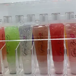 Glossy Boss by Jermeria Lipgloss - Lightweight Formula for Nourished Lips - Natural Base