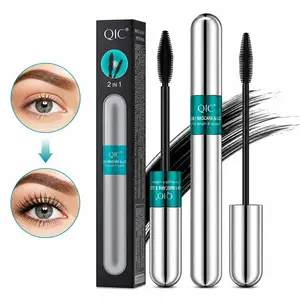 2-in-1 Waterproof, No-Clump, All-Day Wear Lash Mascara - Essential Eye Makeup Party Gift for Home & Festive Supplies