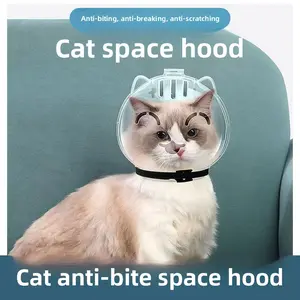 Pet Elizabethan Collar/dishonor Circle/space Head Cover/cat Necklace/hair Accessory, Free Shoe Covers, Ideal for Bathing, Grooming, Injection