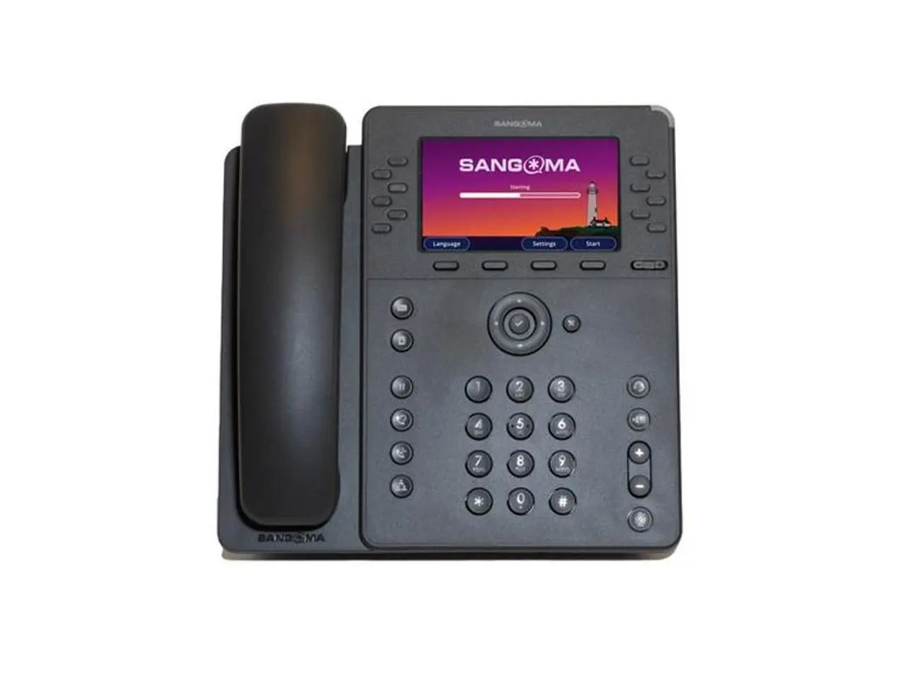 Sangoma P330, 12-Line, HD Voice, Gigabit Ethernet, BT, WiFi, 4.3" IPS Color Display