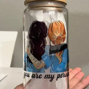 Grey’s Anatomy Glass Cup for BFF Christmas Gifts