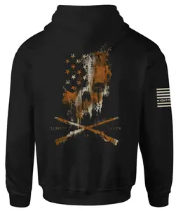 Howitzer Style Men's Hoodie Forged Paint Pullover