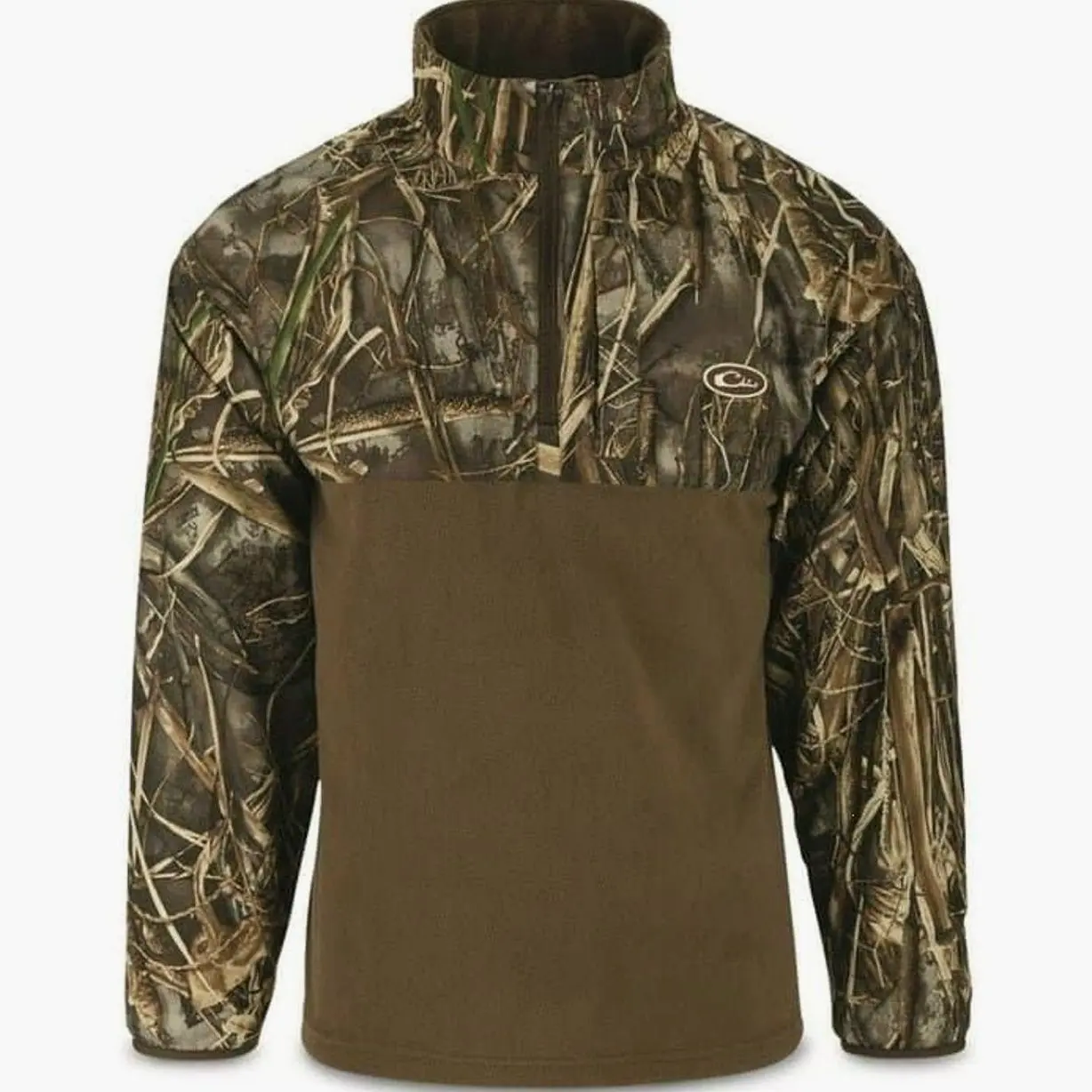 No chest pocket Quarter Zip Jacket Drake Pullover Sale Drake Waterfowl MST 1/4 Zip Refuge Eqwader Jacket