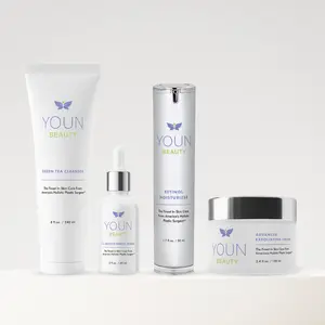 YOUN BEAUTY 2 MINUTES, 5 YEARS YOUNGER SKIN CARE SYSTEM with Hydrating Aqua Deionized Water - Moisturizing Revitalizing Set