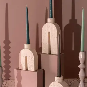 Trefoil Rainbow Candle Holder