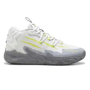 PUMA Mens X Lamelo Ball Mb.03 Chino Hills Basketball Sneakers Shoes - Grey