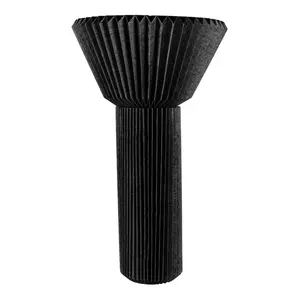 Archer 37" Modern Minimalist Pleated Shade Floor Lamp