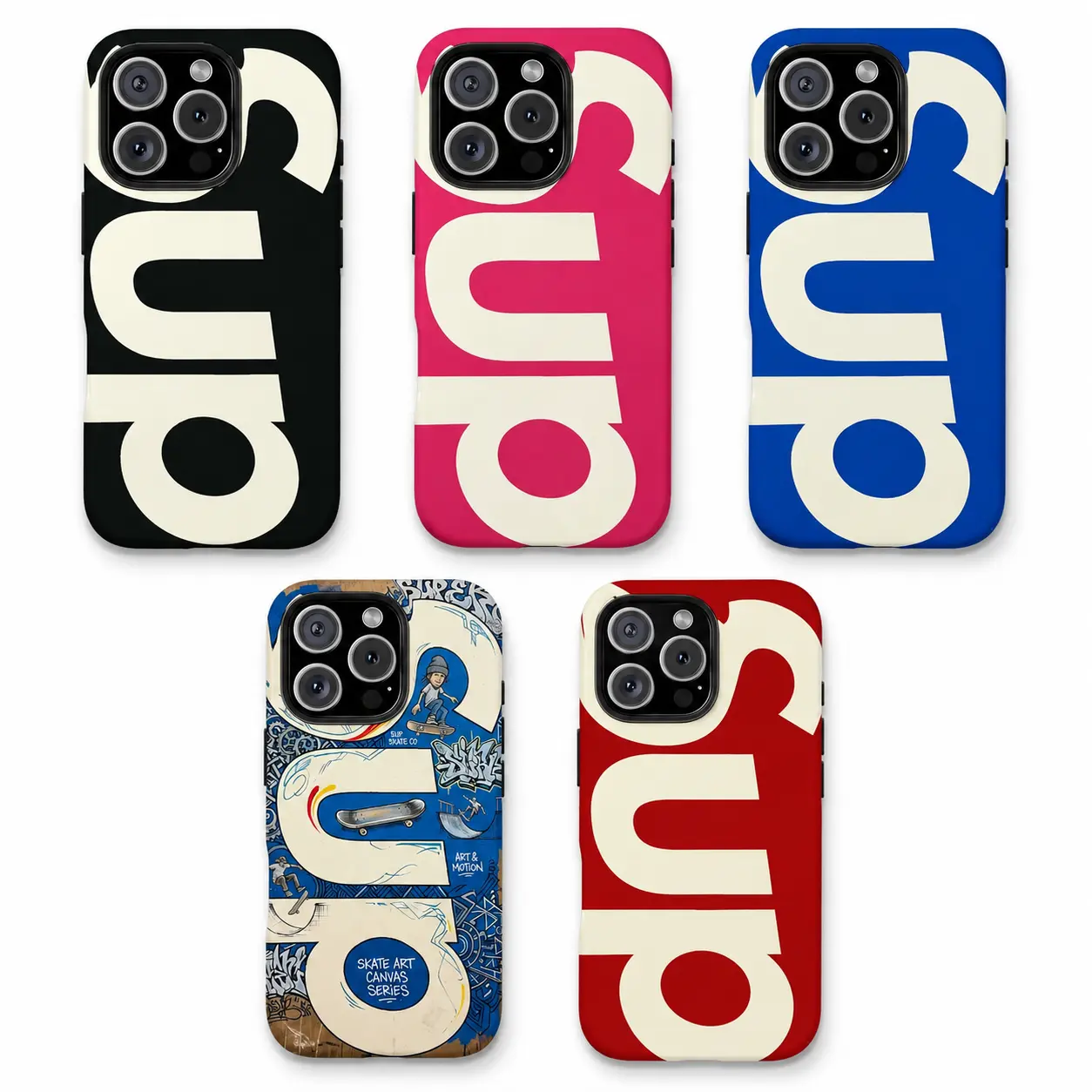 Creative Curved Geometric Art Design Phone Case Collection, Protective Cover For Multiple Models, Aesthetic Style, phone case, phone cover, friend's gift