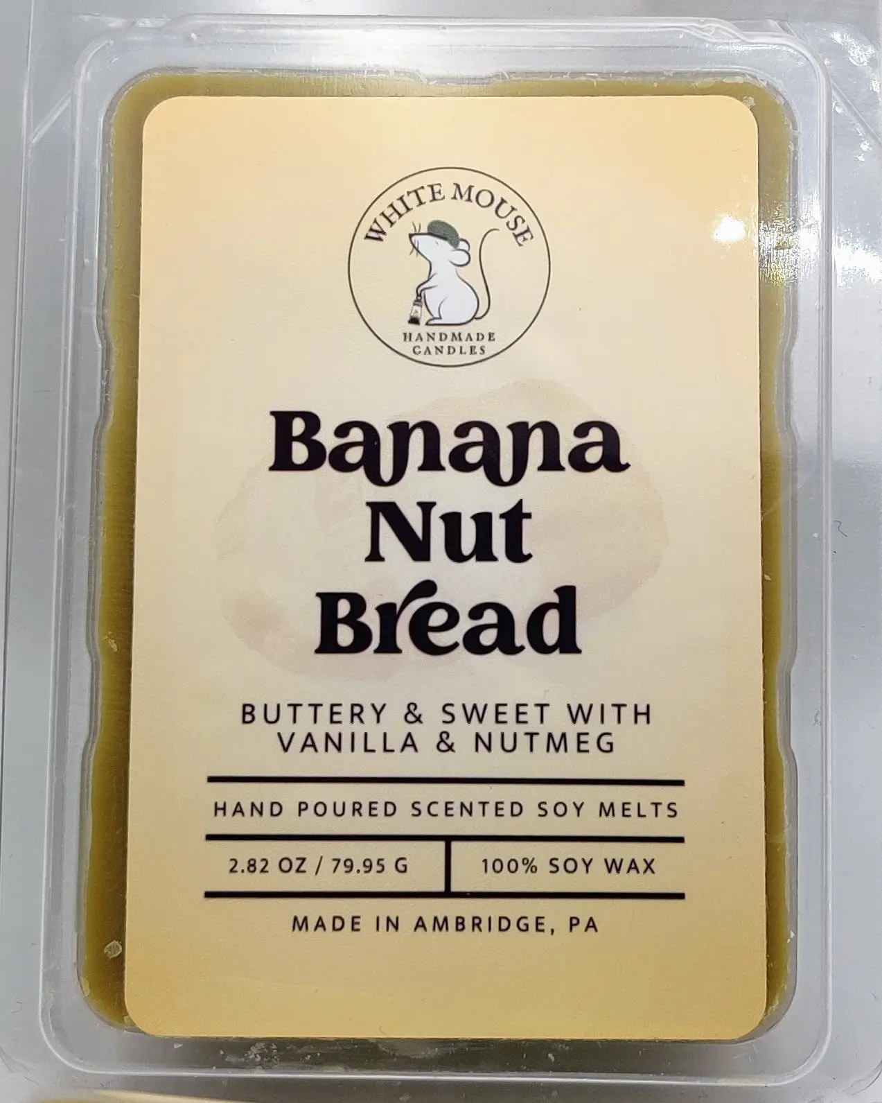Banana Nut Bread Melts/Tarts