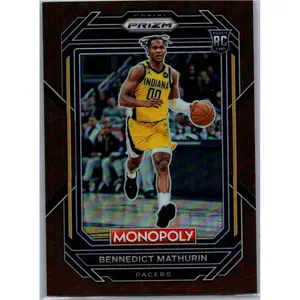 2022-23 Panini Prizm Monopoly #36 Bennedict Mathurin Brown #/249