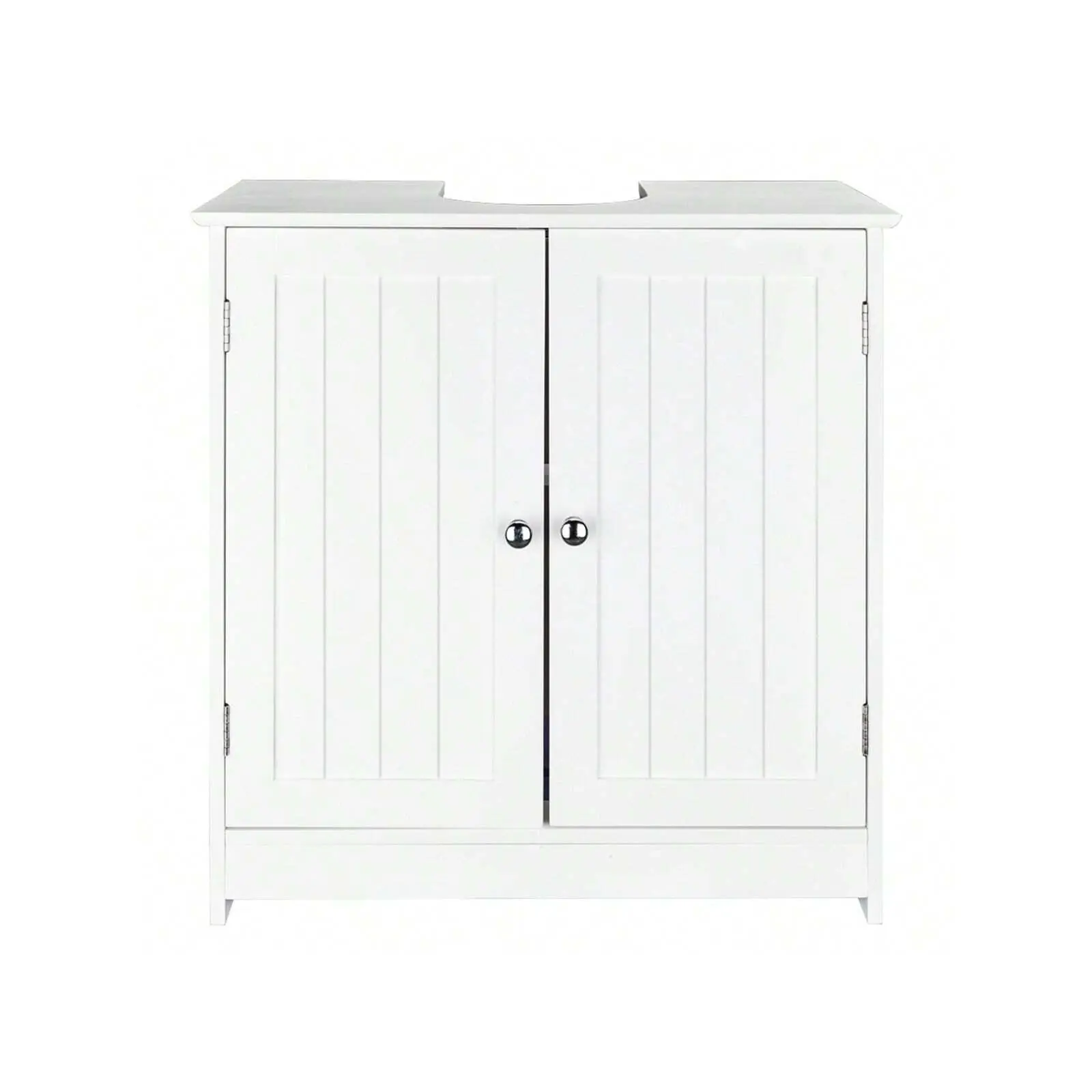 High quality  Under Cabinet With 2 Doors And Shees Pedestal Sink Vanity Furniture Laundry Room Kitchen Easy To Install Best Choice For Bathroom Storage