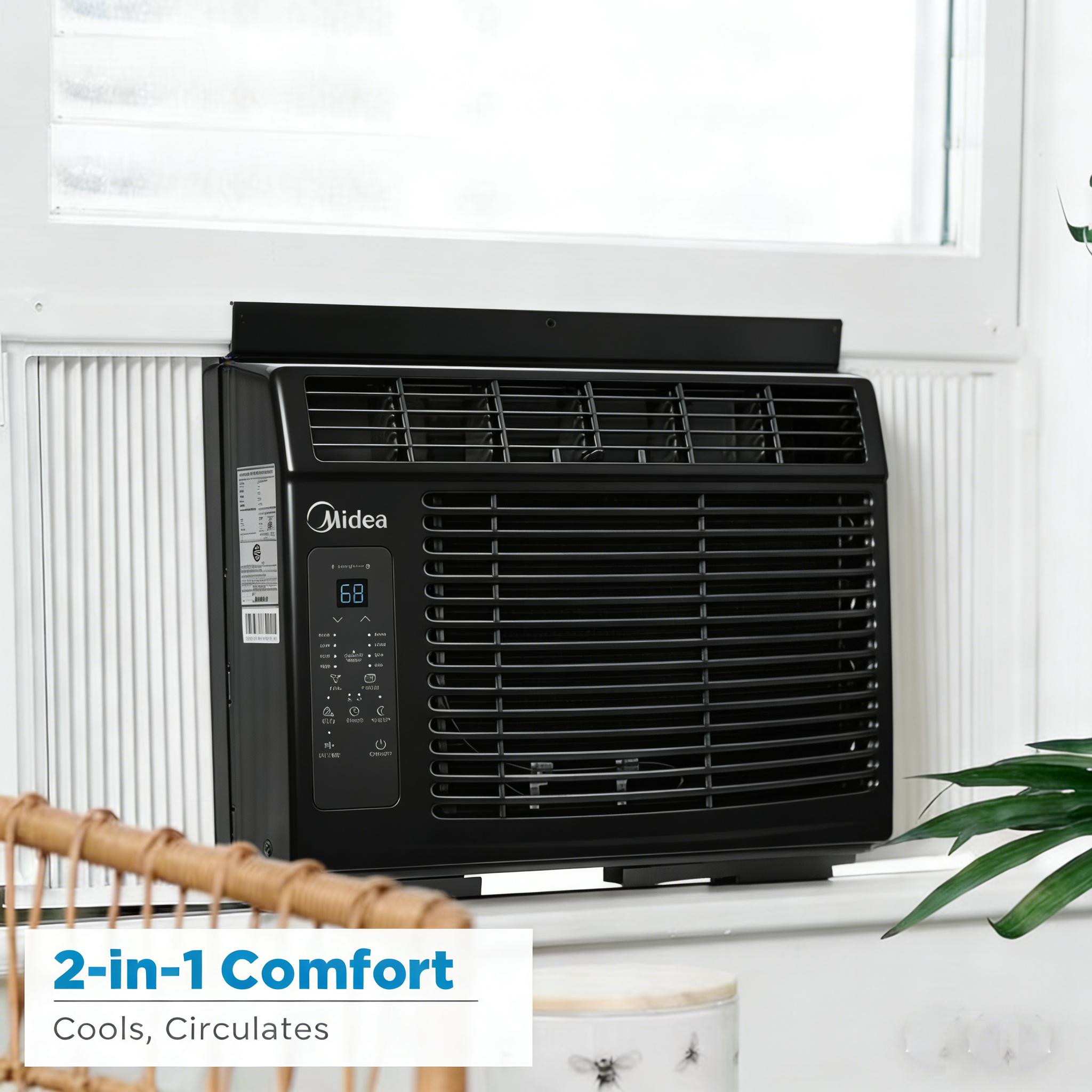Midea Small Window Air Conditioner 5,000 BTU | Like-New Condition | Energy Efficient AC for Rooms up to 150 Sq Ft