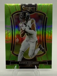 2025 Panini Select Rashid Shaheed Neon Green /49