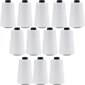 3604 ft Roll Thread Cones for Heavy Duty Bag Sewing Closer - Portable Electric Bag Sewing Machines Compatible High Strength Single-Ply Thread Set - Nylon, Bracelet Making, Burlap, Bag Closing