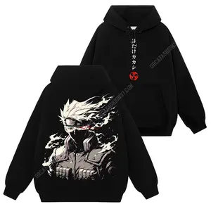[Konoha Shop] Limited Kakashi Hatake - Naruto Shippuden #76 Hoodie T-Shirt Sweatshirt, Retro Vintage Unisex Graphic 90s Cotton, Gift For Wibu Ninja Shinobi , Anime Manga Y2K Streetwear