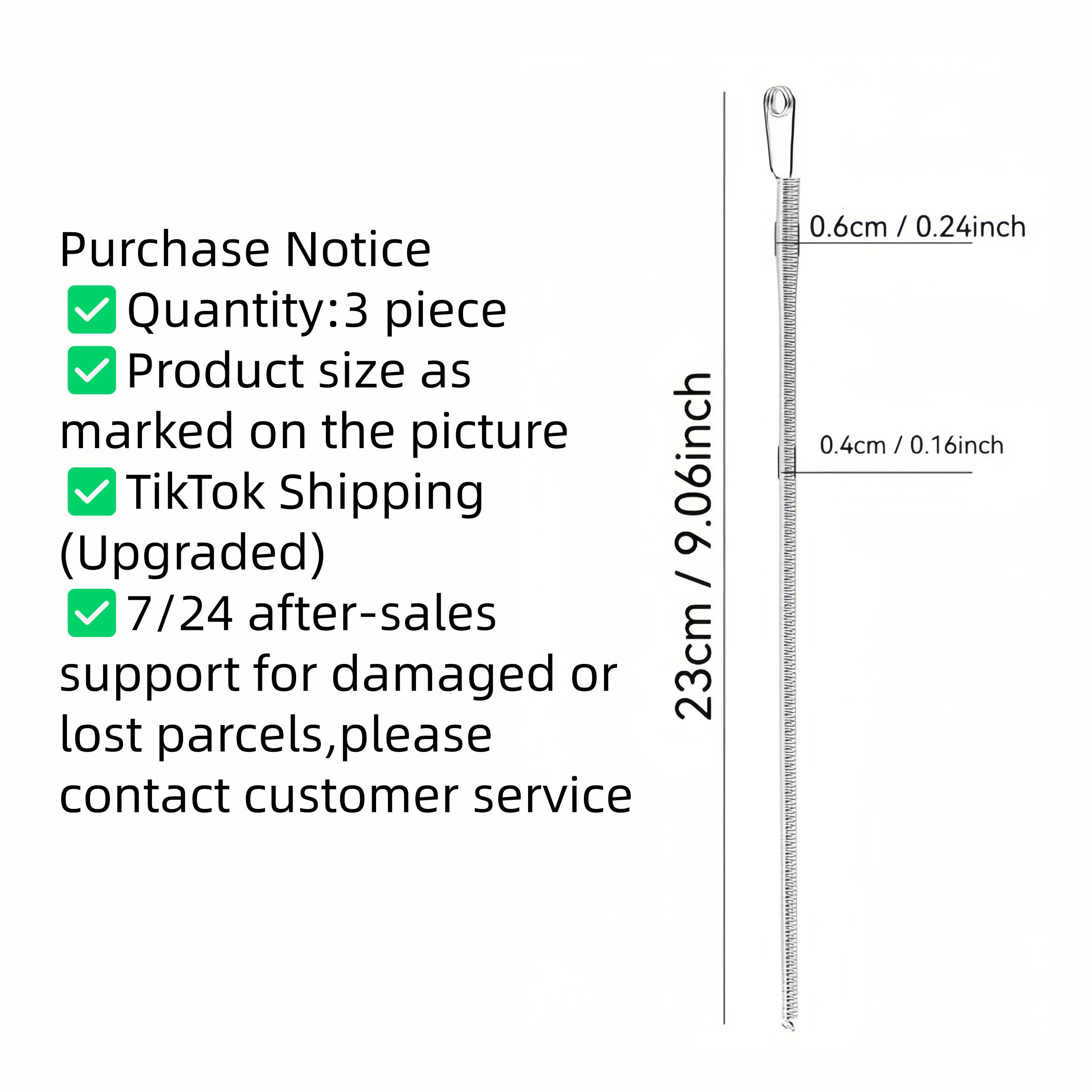 3PCS Spring Loop Threader, Bendable Multi-Purpose Sewing Tool for Eyelets, Elastic, Lace - Cord Threading Bendable Tool, Practical Handheld Sewing Accessories, Universal DIY Craft Tool for Home Garment Sewing, Embroidery & Daily Handmade Craft Projects