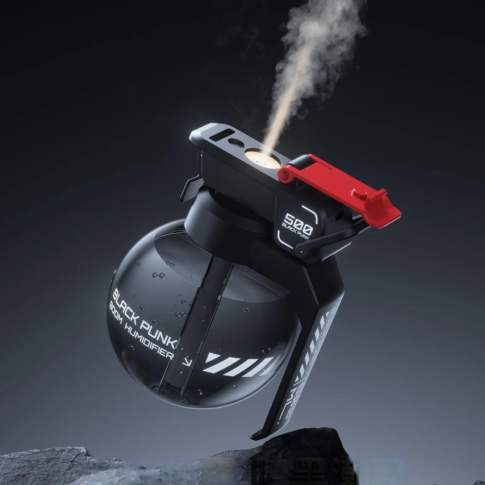 USB Rechargeable Desktop Humidifier, Creative Design Humidifier with Timing Function, Silent Humidifier for Home Office, Electric Household Appliances