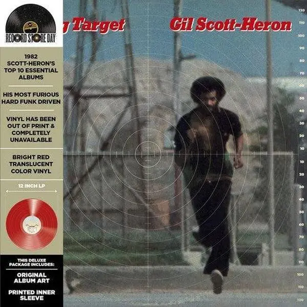 Gil Scott-Heron - Moving Target [Red Vinyl] NEW Vinyl Record