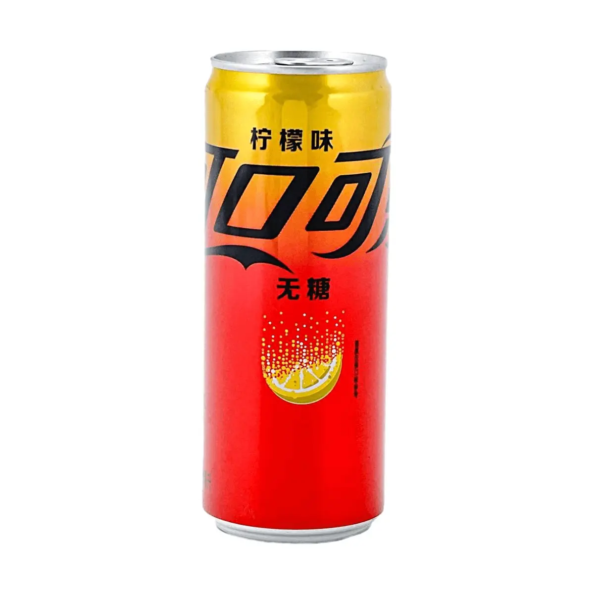Coca-Cola Zero Sugar Lemon Modern Can 330ml - Refreshing Sugar-Free Citrus Flavor