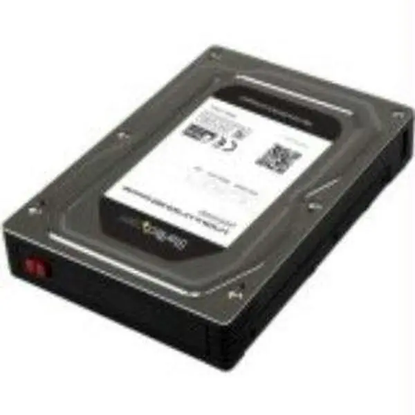 Startech Aluminum SATA Adapter Enclosure - 2.5inch to 3.5inch, 12.5mm Thickness, for SSD Storage Hard Drives, HDD Expansion