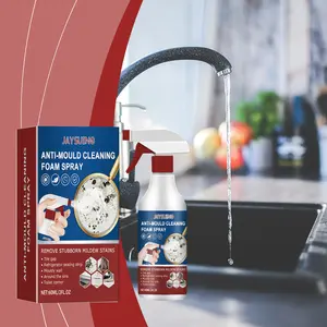 Jaysuing Stain Removal Cleaning Spray Household Wall Tile Grout Wall Kitchen Bathroom Mold Stain Cleaner