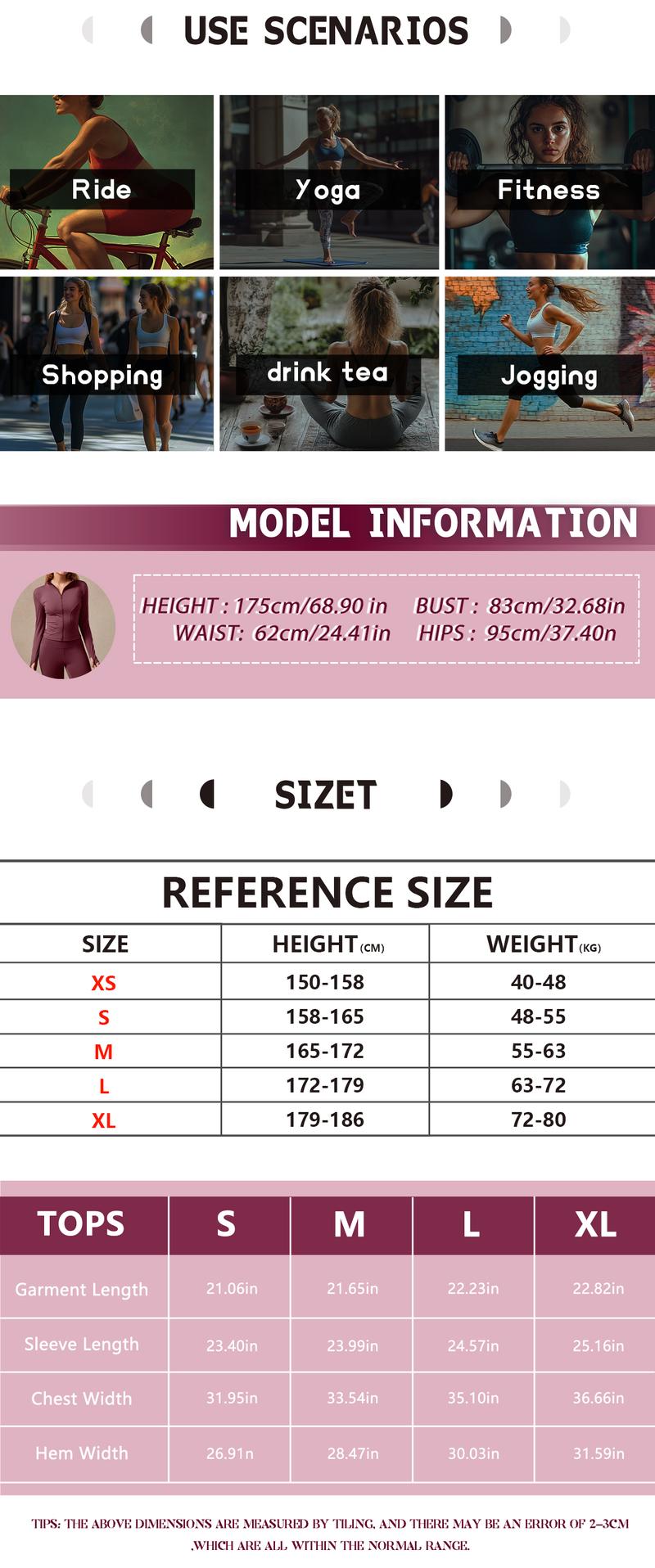 NcmRyu Womens Zip Up Jacket and Flare Yoga Pants Set Long Sleeve Sportswear for Running Yoga Gym Slim Fit Stretch Fabric NcmRyu Womens Zip Up Jacket and Flare Yoga Pants Set Long Sleeve Sportswear for Running Yoga Gym Slim Fit Stretch Fabric