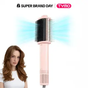 TYMO AIRBEAM 3.0 High-Speed Hair Dryer Brush for Frizz-Free Blowouts with Smoothing Comb and Ionic Technology, Gift Box Ready Personal Care Appliance; Blow Dryer with a Comb Hot Air Styler Summervibes gift Pink fathersdaygift,father'sdaygifts,summerhairst