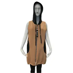 Sport Tan Zipper Vest