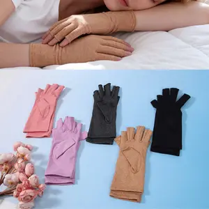 5 Pairs Arthritis Compression Gloves Fingerless Compression Glove Pain Relief Glove for Arthritis Men Women